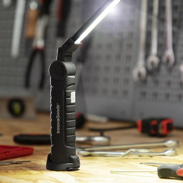 Lampe de Poche LED Rechargeable Magnétique 5 en 1 Litooler InnovaGoods