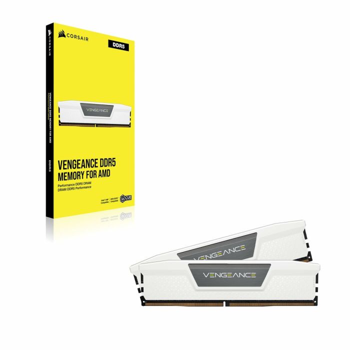 Mémoire RAM Corsair CMK32GX5M2B6400Z36W 32 GB DDR5 6400 MHz 1 Mémoire RAM Corsair CMK32GX5M2B6400Z36W 32 GB DDR5 6400 MHz 1