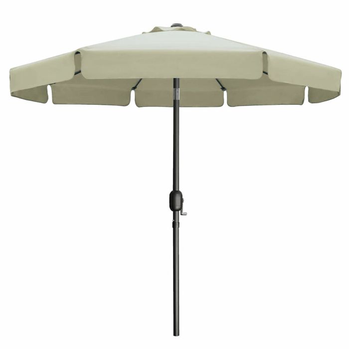 Marbueno Parasol Acier 8 Bâtons D300 cm Polyester Beige Jardin, Piscine, Terrasse 0 Marbueno Parasol Acier 8 Bâtons D300 cm Polyester Beige Jardin, Piscine, Terrasse 0