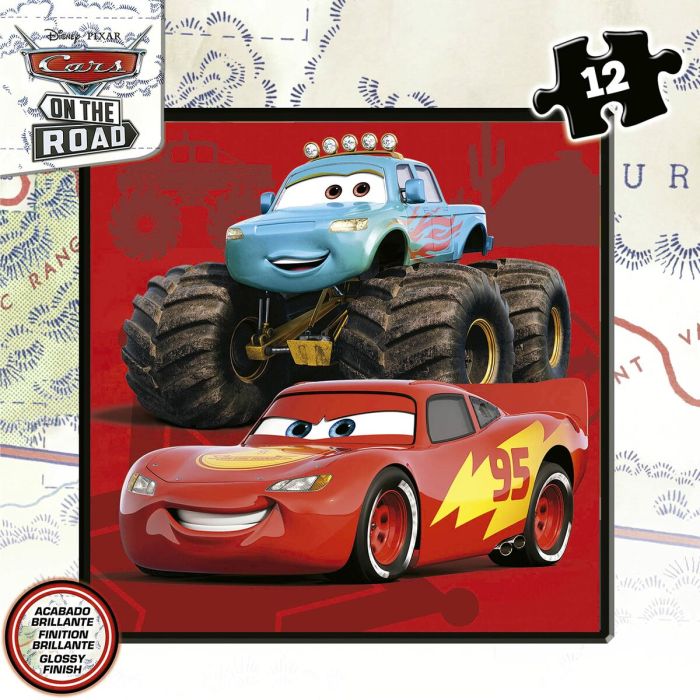 Set de 4 Puzzles Cars On the Road 73 Pièces 4 Set de 4 Puzzles Cars On the Road 73 Pièces 4