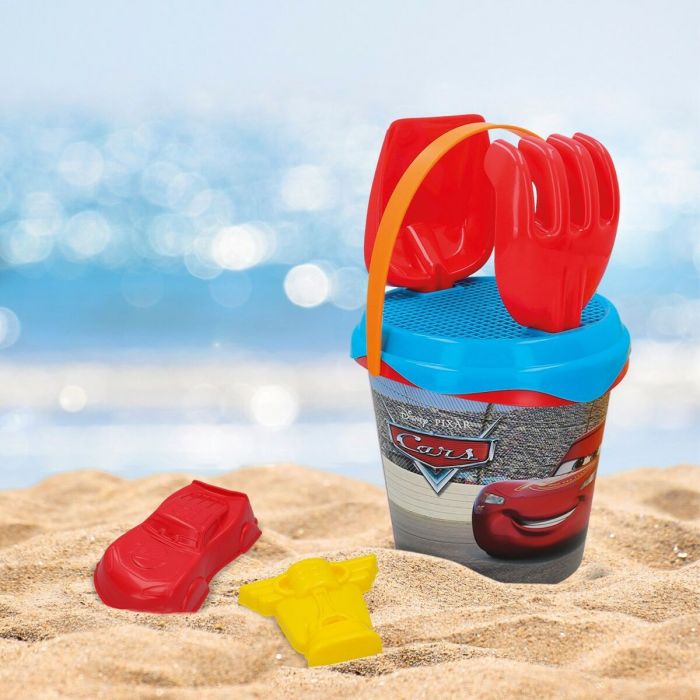 Set de jouets de plage Cars polypropylène (12 Unités) 3 Set de jouets de plage Cars polypropylène (12 Unités) 3