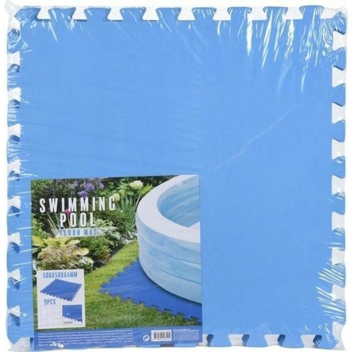 Sol protecteur pour piscine démontable 50 x 50 cm (9 Unités) 3