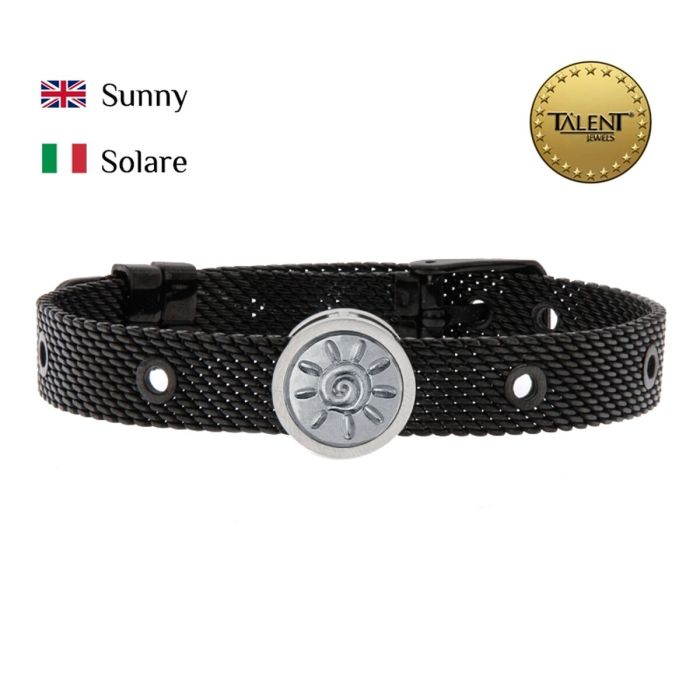 Bracelet Unisexe Sunny Talent Jewels TJA-5-14-03-2-235 Noir 1 Bracelet Unisexe Sunny Talent Jewels TJA-5-14-03-2-235 Noir 1