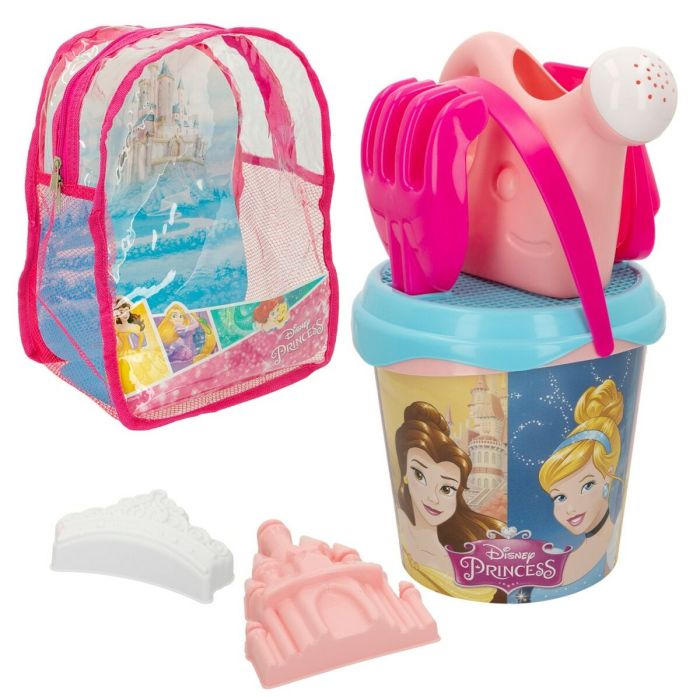 Set de jouets de plage Disney Princess polypropylène 18 x 16 x 18 cm Ø 18 cm (12 Unités) 6
