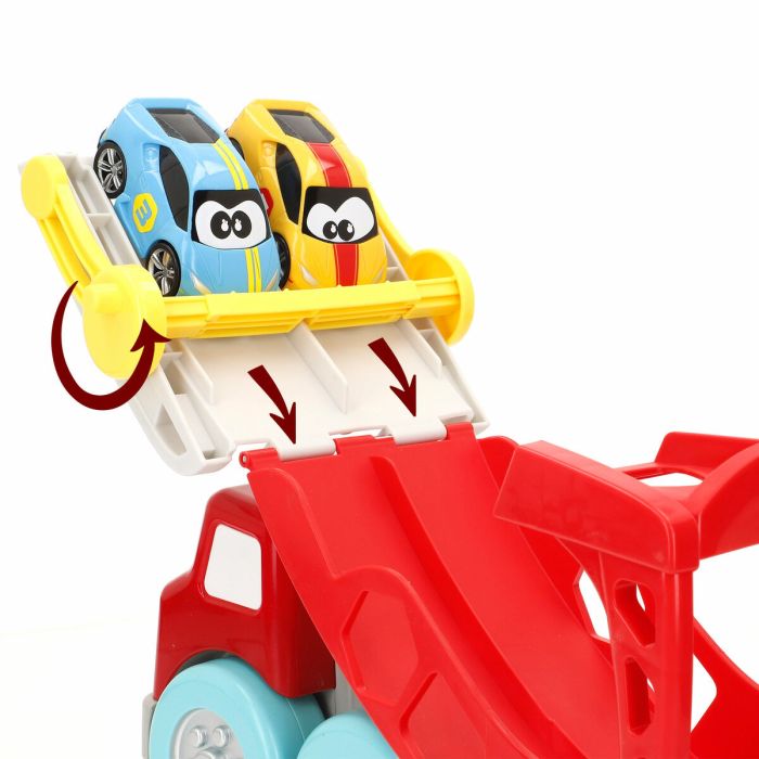 Camion porte-véhicules et Voitures 8 Pièces (2 Unités) 5 Camion porte-véhicules et Voitures 8 Pièces (2 Unités) 5