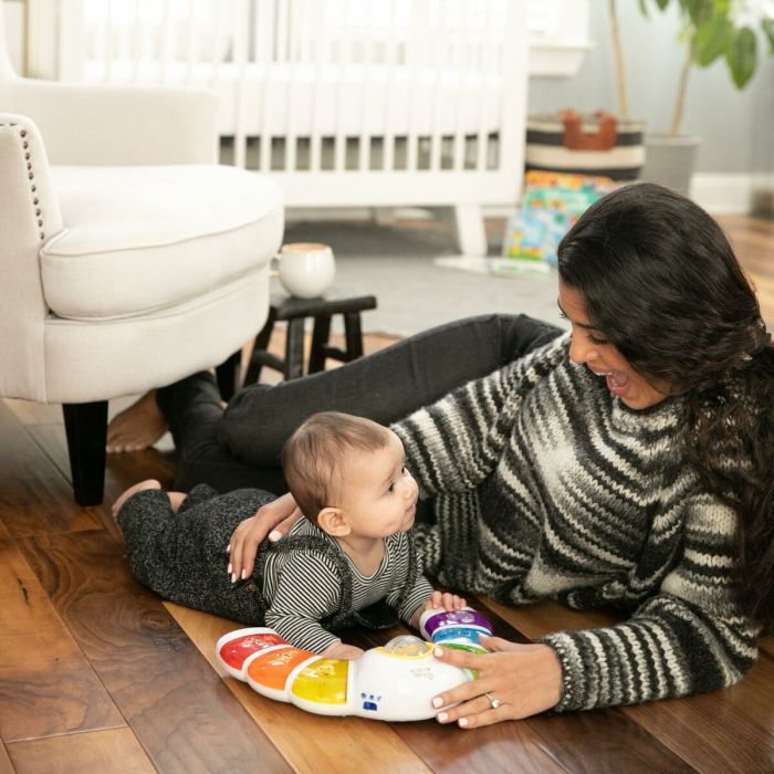 Cerceau d'activités pour bébés Baby Einstein Glow & Discover Light Bar Multicouleur 5