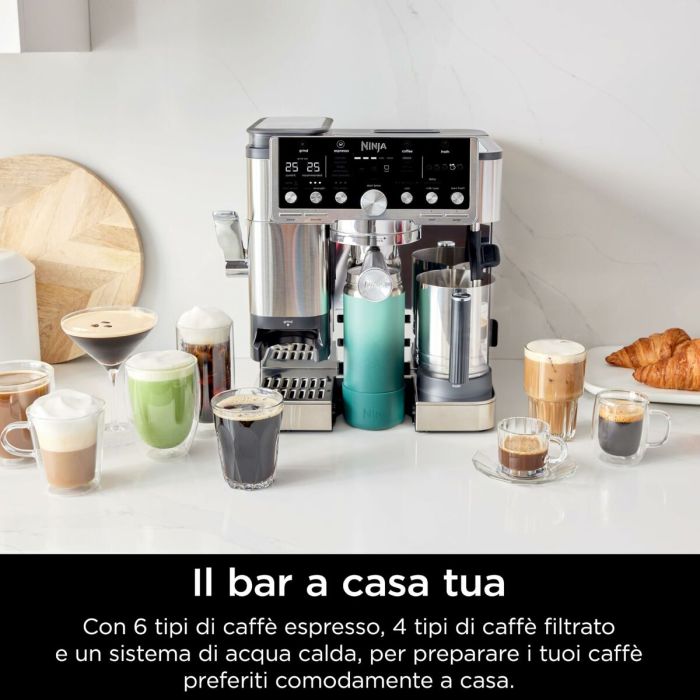 Cafétière électrique NINJA ES701EU 1650 W 2 L 1,2 L 2 Cafétière électrique NINJA ES701EU 1650 W 2 L 1,2 L 2