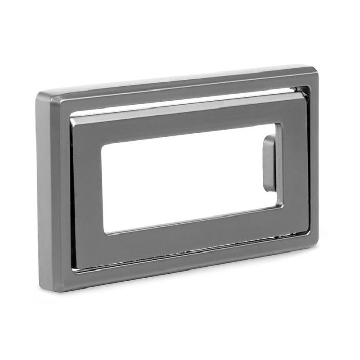 Tirador Zamak Modelo Nevara Acabado Negro Mate Herrajes Alk 1