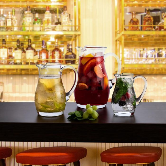 Jarra Sangría Vidrio Sangria Quid 1 L (6 Unidades) 1 Jarra Sangría Vidrio Sangria Quid 1 L (6 Unidades) 1