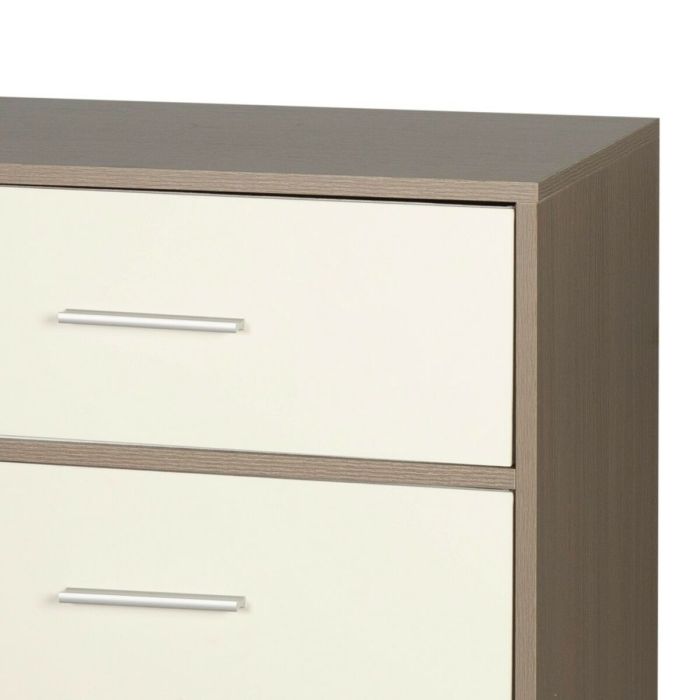 Commode Max Home Blanc Gris Moderne 58 x 91 x 30 cm 2