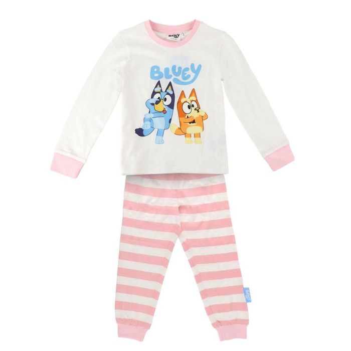 Pyjama Enfant Bluey Beige Pyjama Enfant Bluey Beige
