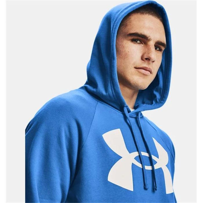 Sweat à capuche homme Under Armour Rival Bleu 2
