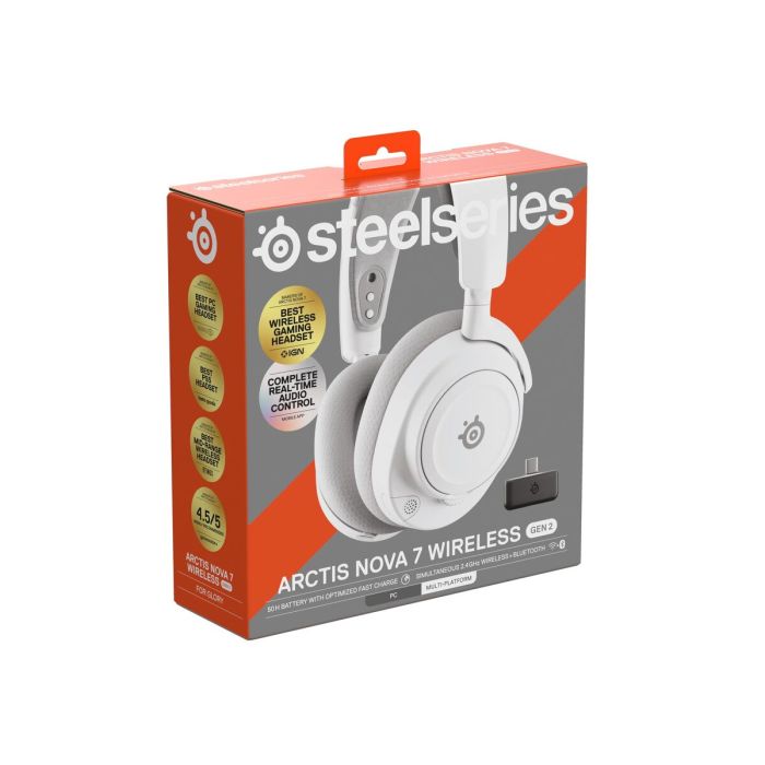 Casque SteelSeries 61731 Blanc 6 Casque SteelSeries 61731 Blanc 6