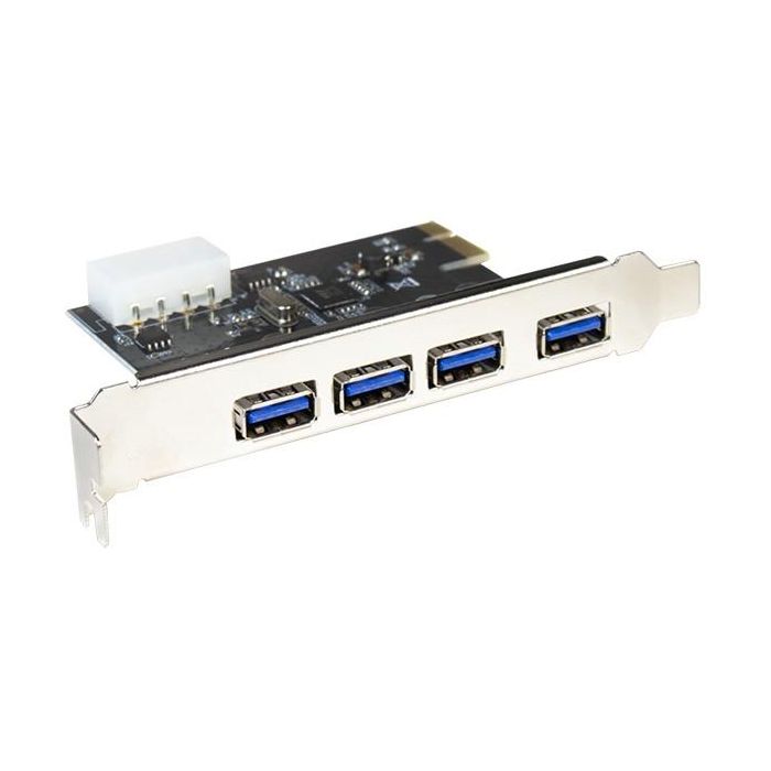 LogiLink 4-Port USB 3.0 PCI Express-Karte 4 LogiLink 4-Port USB 3.0 PCI Express-Karte 4