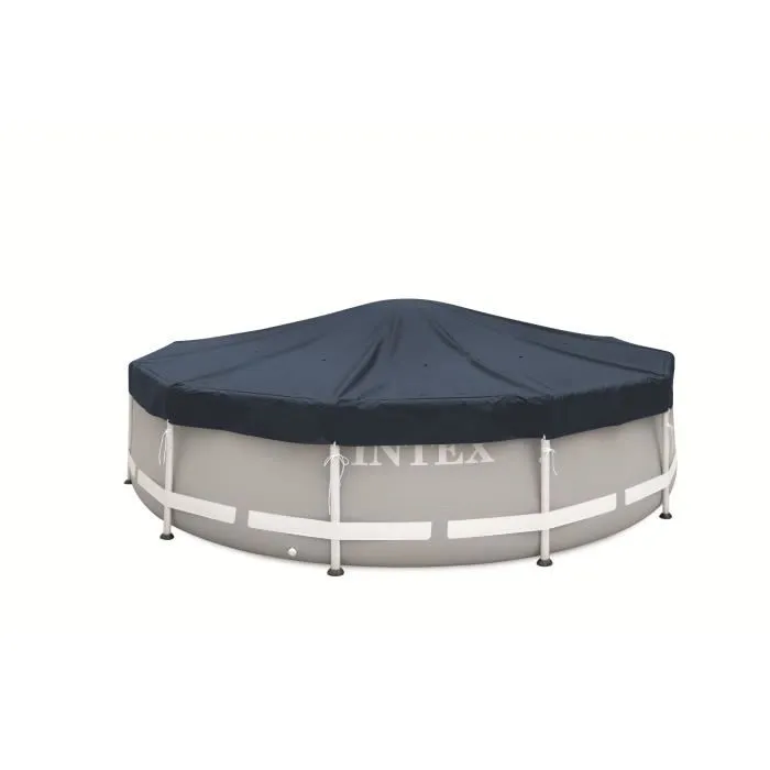 Intex Couverture d'hiver pour piscine ronde Ø5,49m - Triple épaisseur - Traitement anti-UV - LIN6941057429601 0