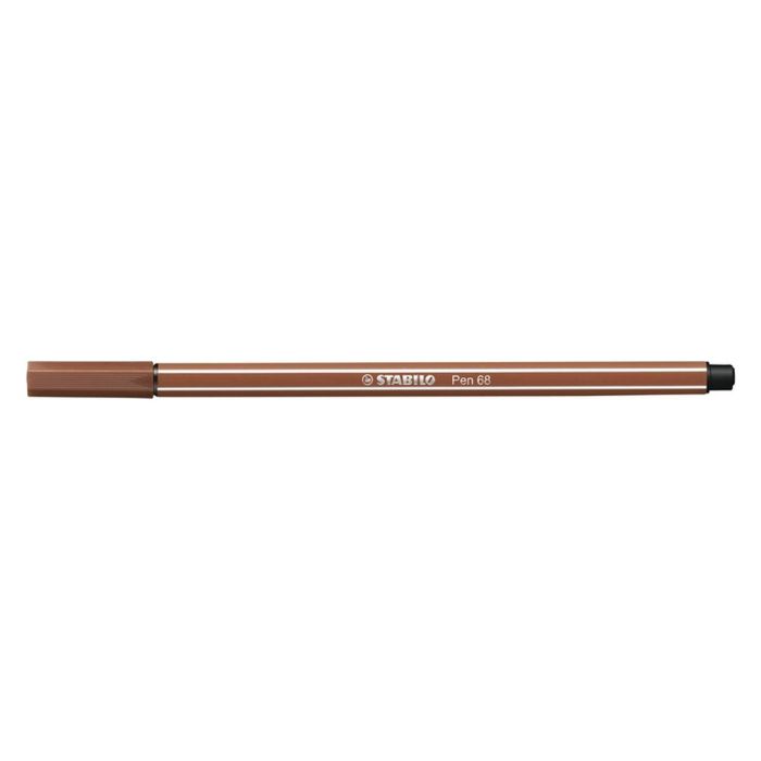 Feutres Stabilo Pen 68 Sanguina Marron (10 Pièces) 1