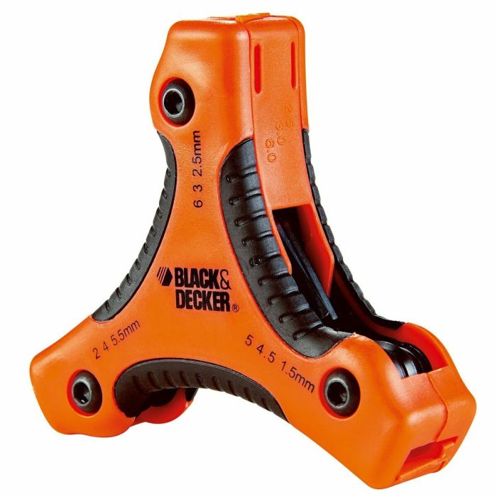 Clés hexagonales pliantes Black & Decker bdht0-71628 1,5-2-2,5-3-4-4,5-5-5,5-6 mm 13