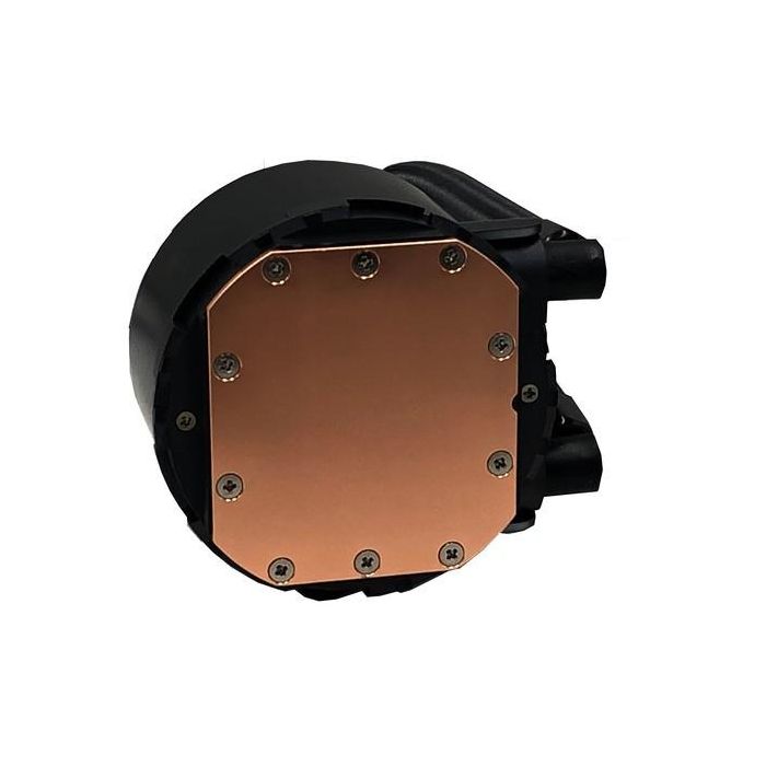 Xilence Performance A+ XC978 - Refroidisseur de liquide tout-en-un pour processeur, ventilateur 12 cm, 3 ventilateurs, radiateur en aluminium, noir et rouge