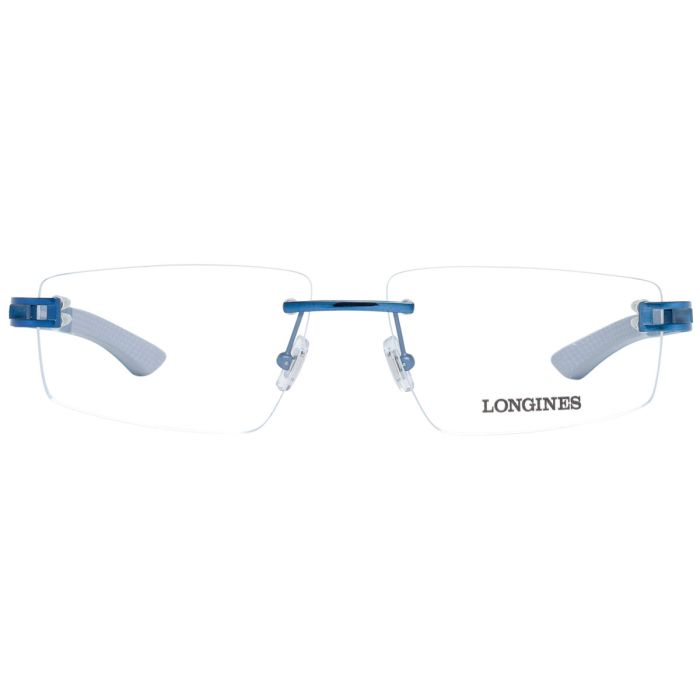 Monture de Lunettes Homme Longines LG5007-H-56090 Bleu ø 56 mm 7 Monture de Lunettes Homme Longines LG5007-H-56090 Bleu ø 56 mm 7