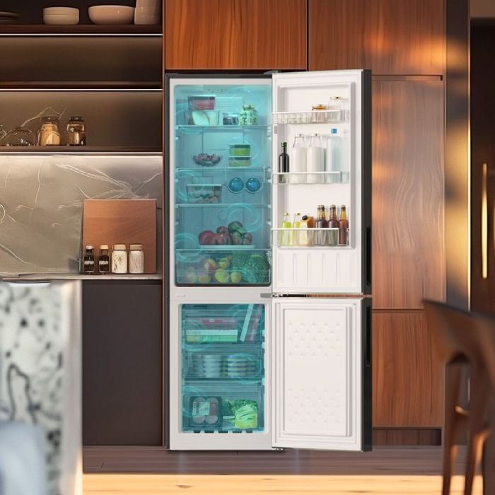 Réfrigérateur Combiné Cecotec Bolero CoolMarket Combi 250 Noir 7