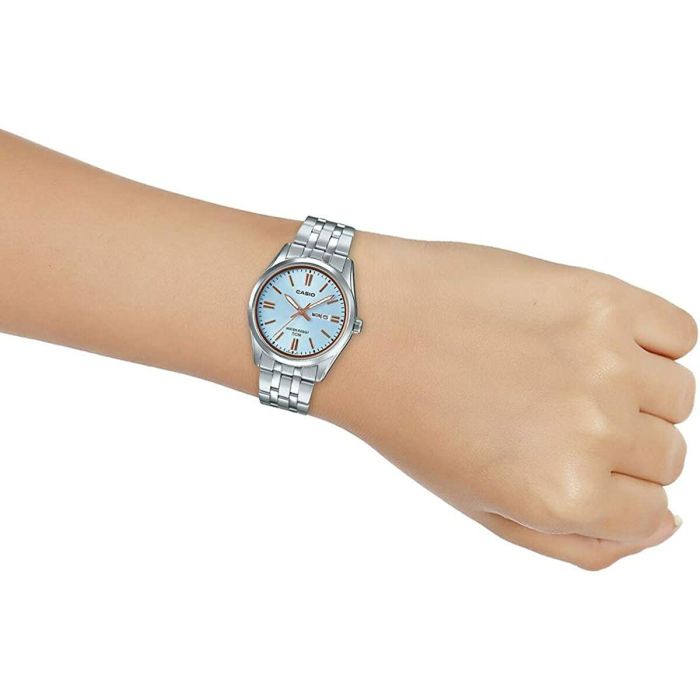 Montre Femme Casio ENTICER LADY Bleu (Ø 36 mm) 1