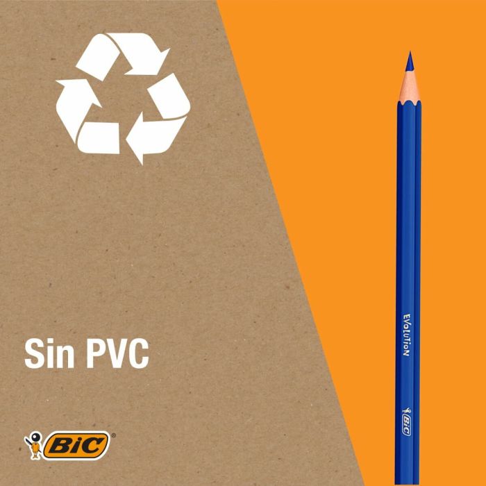 Ensemble de Stylos Bic Bleu (10 Unités) 10