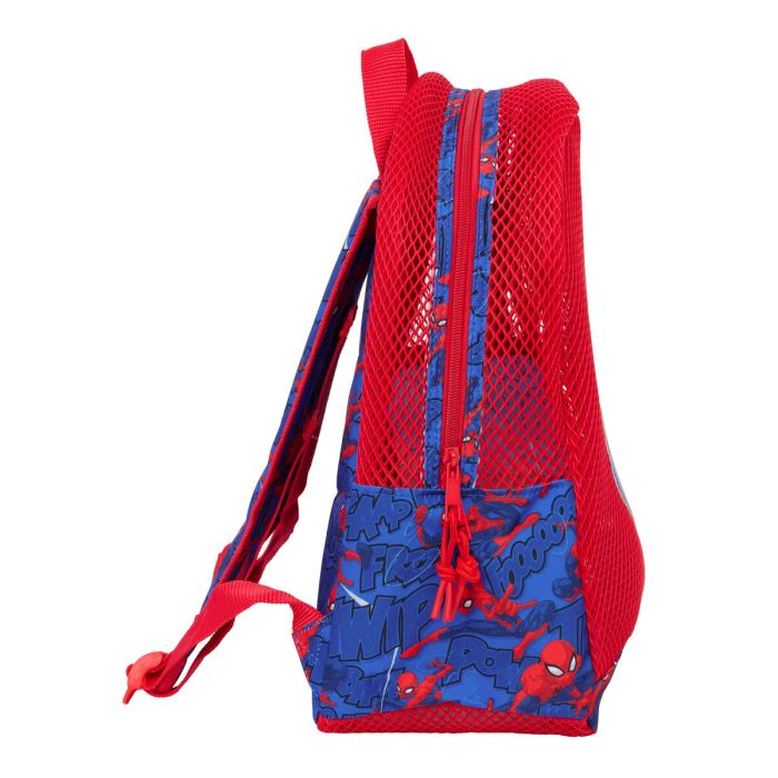 Sac à dos de plage Spider-Man Bleu Rouge 30,5 x 24 x 18 cm Enfant 1