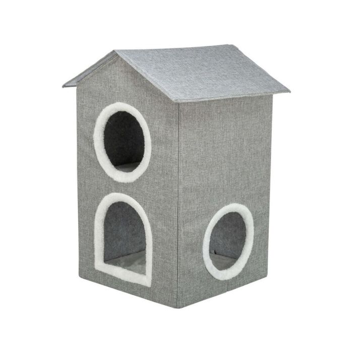 Grotte pour chat Trixie Gris clair 47 x 67 x 47 cm 2