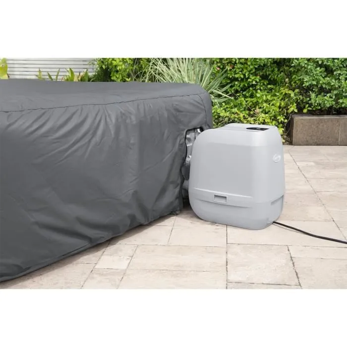 Bestway Cobertor térmico EnergySense pour spa carré 230 x 230 x 71 cm 4