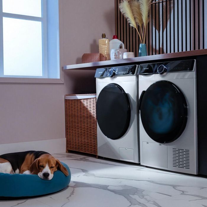 Sèche-linge à pompe à chaleur Cecotec Dry 10505 Inverter 10 kg 1