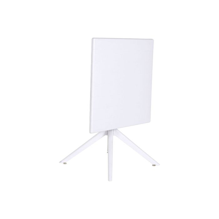 Table de Salle à Manger Home ESPRIT Blanc Métal polypropylène 70 x 70 x 75 cm 5