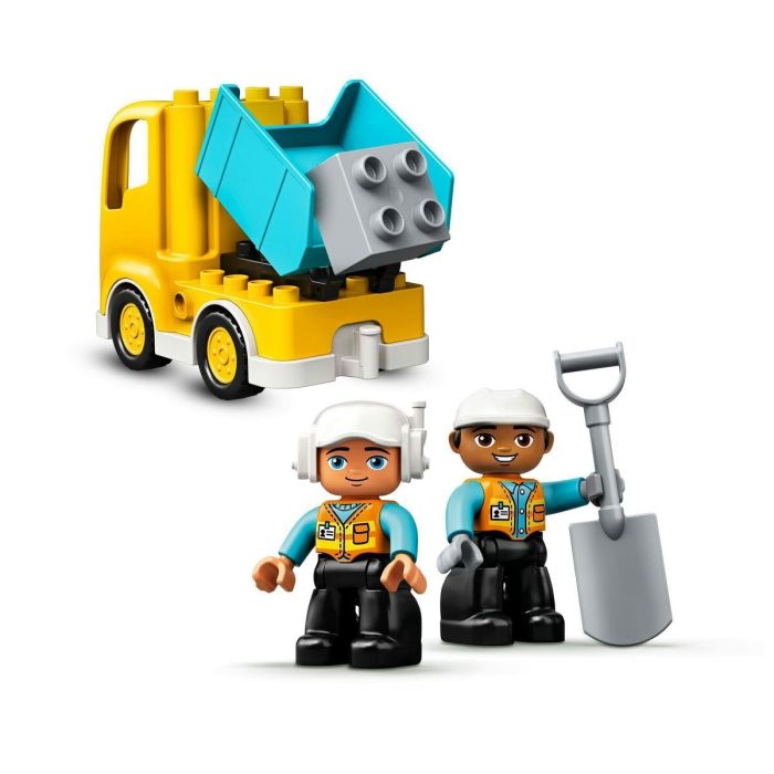 Playset Lego Construction 10931 Truck and Backhoe 2 Playset Lego Construction 10931 Truck and Backhoe 2