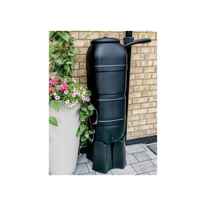 Citerne d'eau - STRATA - Water butt set - 100L - 4 parties - Noir 1