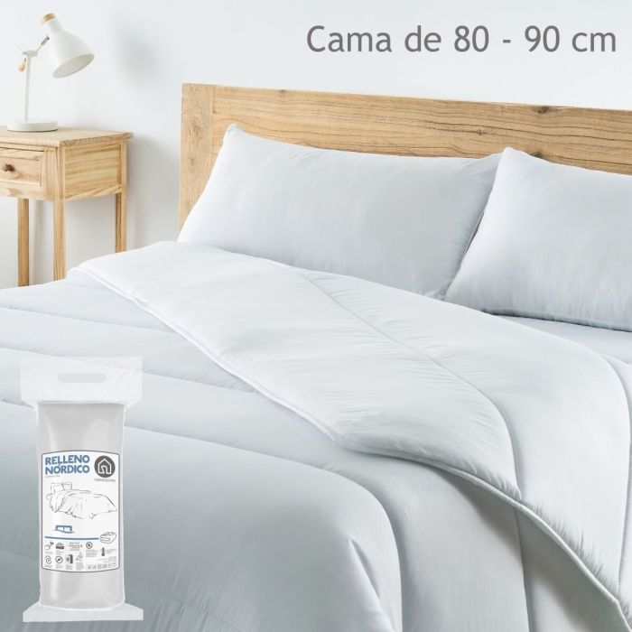 Remplissage de couette Blanc 150 x 220 x 1 cm 4