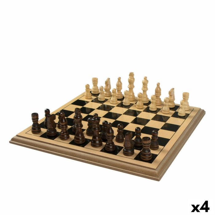 Jeu d'Échecs CB Games Bois (4 Unités)