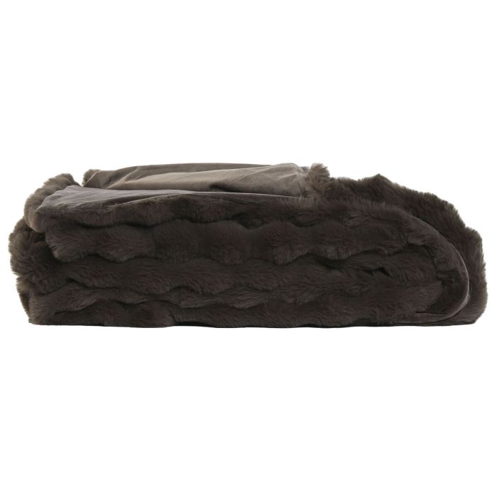 Couverture Home ESPRIT Marron 220 x 240 x 1 cm 2