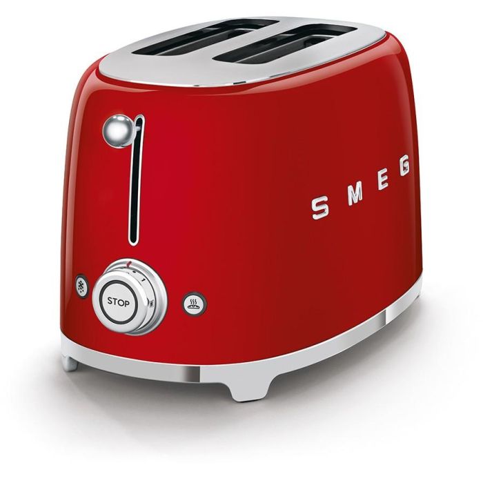 SMEG TSF01RDEU Toaster 2 Scheiben Rot 1
