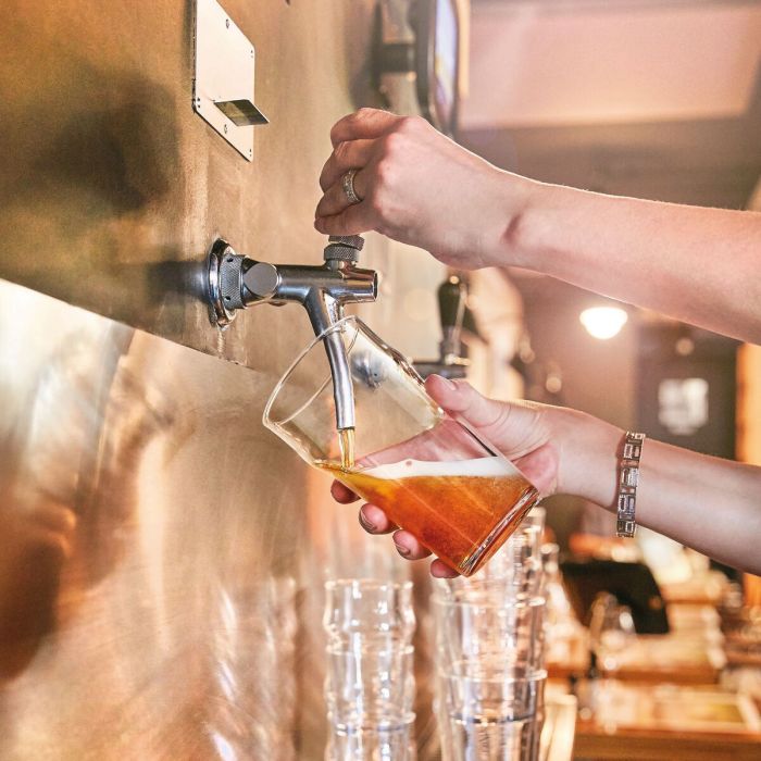 Verre à bière Arcoroc Nonic Transparent verre 280 ml (24 Unités) 6