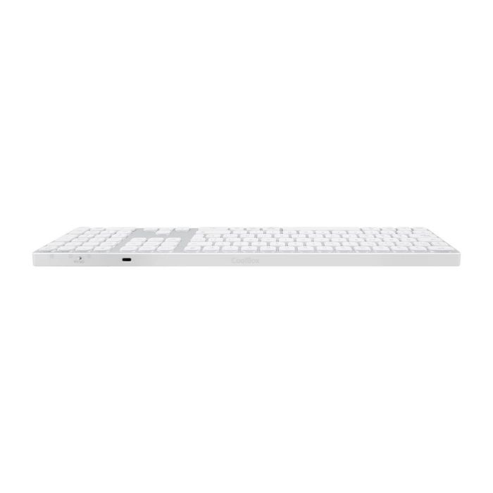 clavier et souris CoolBox COO-TEW02-BKW Blanc 5