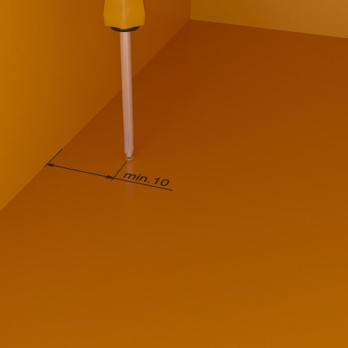 Emuca Lot de 2 rails de penderie Luxe de 0,75 m de long avec supports, Aluminium et Plastique, Peint en noir texturé 6 Emuca Lot de 2 rails de penderie Luxe de 0,75 m de long avec supports, Aluminium et Plastique, Peint en noir texturé 6