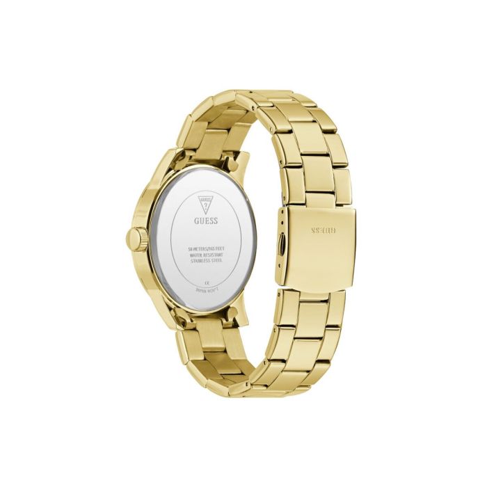 Montre Homme Guess BADGE Doré 7
