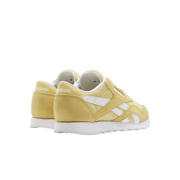 Chaussures casual femme Reebok Classic Nylon Jaune 4