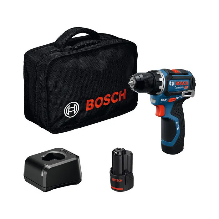 Bosch Professional Perceuse-visseuse sans fil GSR 12V-32 (GSB 12V-32) avec 2 batteries GBA 2.0 Ah et chargeur GAL 12V-20 Bosch Professional Perceuse-visseuse sans fil GSR 12V-32 (GSB 12V-32) avec 2 batteries GBA 2.0 Ah et chargeur GAL 12V-20