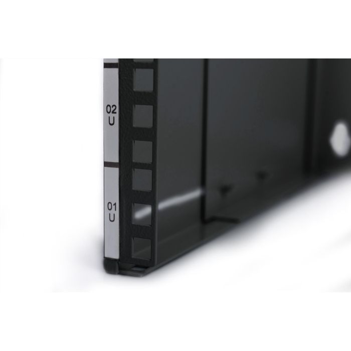 DIGITUS Wandhalterung Patch-Halter 19" 8HE schwarz 7