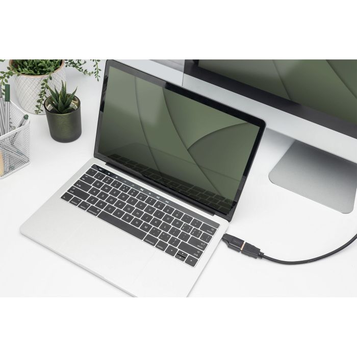 DIGITUS Adapter USB-C St.-> HDMI Bu./ 4K/30HZ 5cm 5