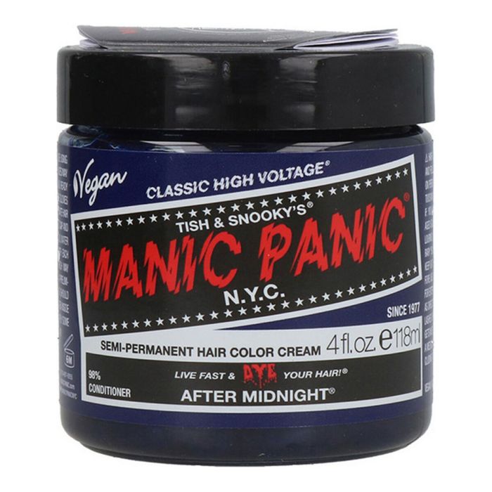 Teinture permanente Classic Manic Panic 612600110012 After Midnight (118 ml) 1 Teinture permanente Classic Manic Panic 612600110012 After Midnight (118 ml) 1