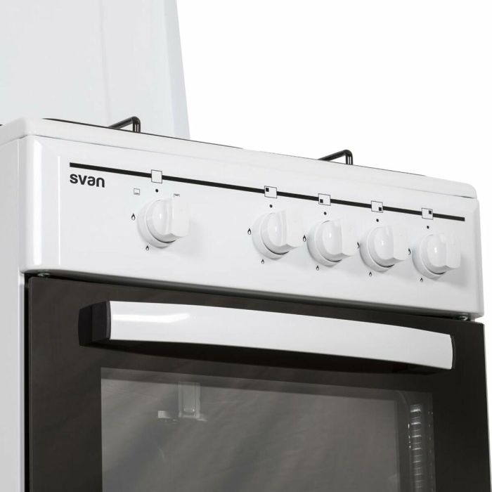 Cuisinière à Gaz Aspes AKG4500TM Blanc 4