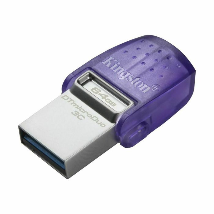 Clé USB Kingston microDuo 3C Violet Pourpre 64 GB 34 Clé USB Kingston microDuo 3C Violet Pourpre 64 GB 34