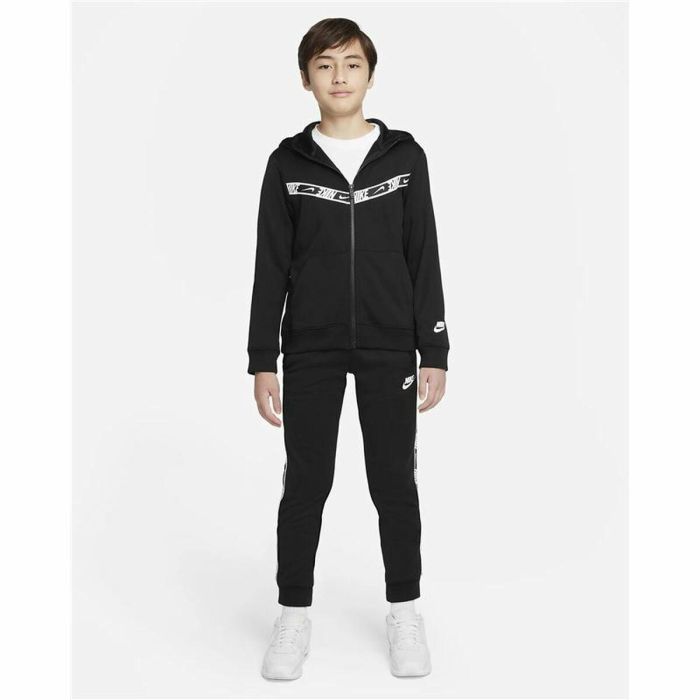 Veste de Sport pour Enfants Nike Sportswear Noir 1 Veste de Sport pour Enfants Nike Sportswear Noir 1
