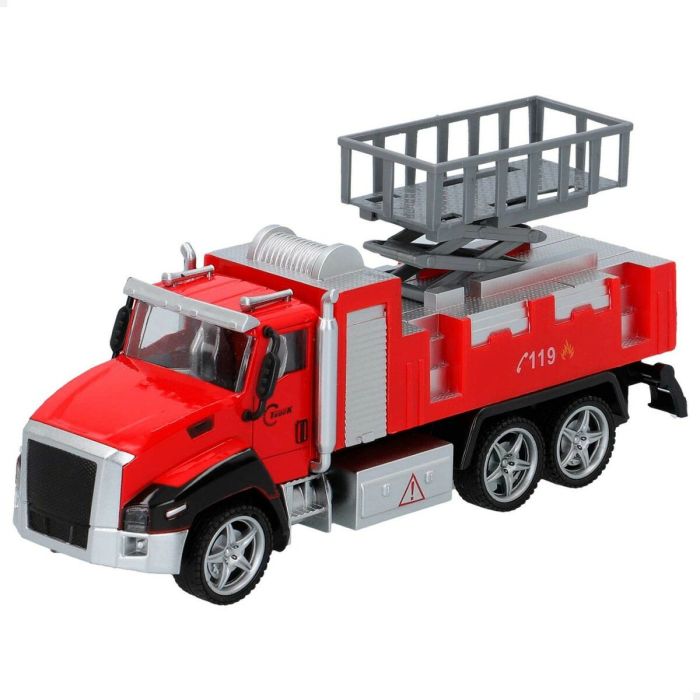 Camion de Pompiers Speed & Go 21 x 9,5 x 5,5 cm (6 Unités) 2
